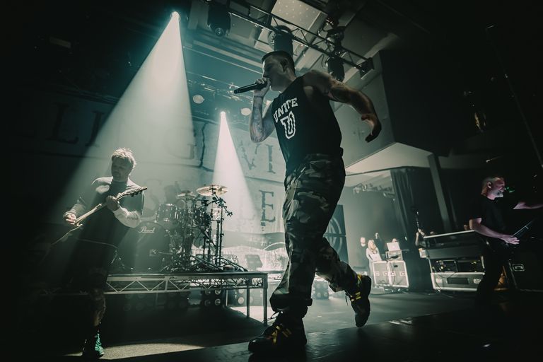 Parkway Drive performing live in Adelaide at Hindley Street Music Hall